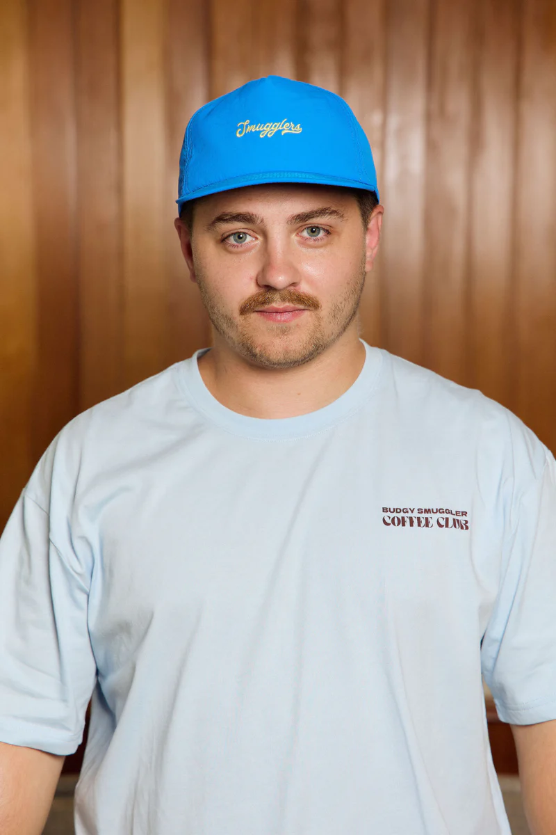 5 Panel Snap Back in Blue "Smugglers" - Image 2