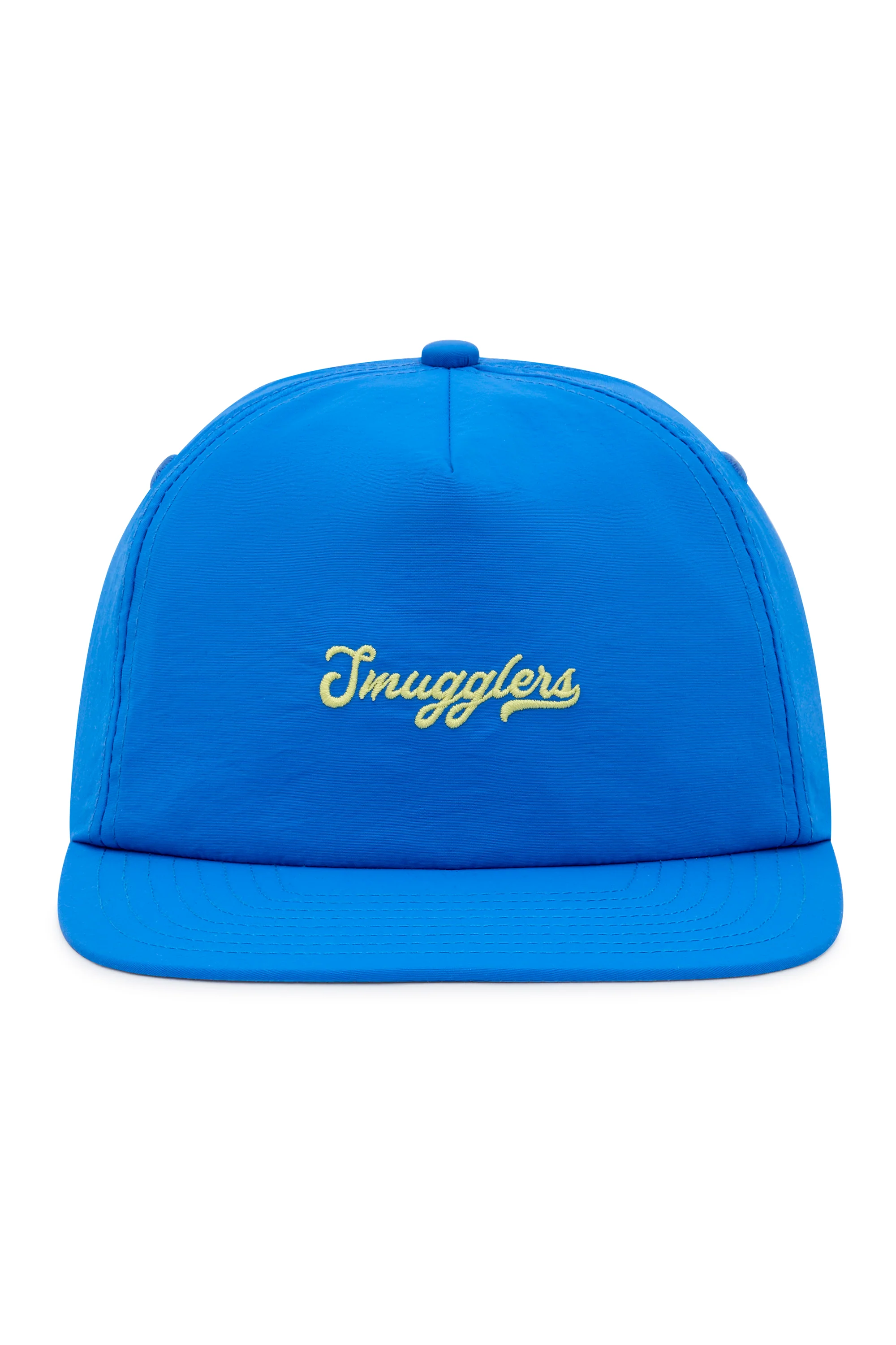 5 Panel Snap Back in Blue "Smugglers" - Image 6