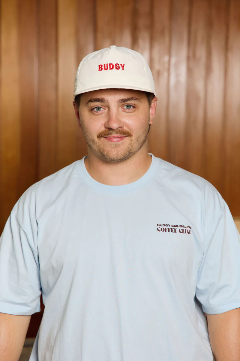 5 Panel Snap Back in Budgy Cream - Image 4