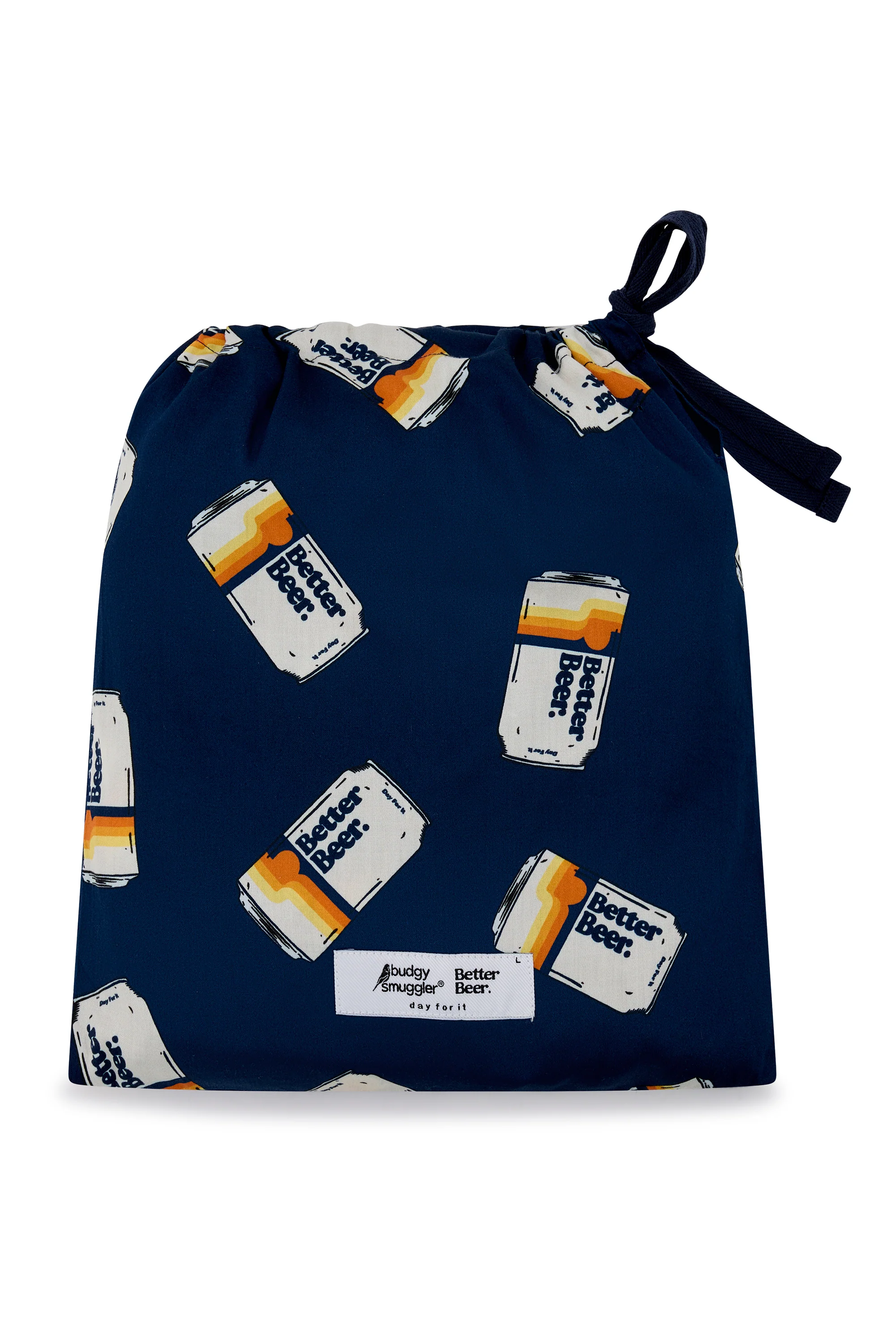 Adults Pyjama Set in Better Beer Cans - Image 3