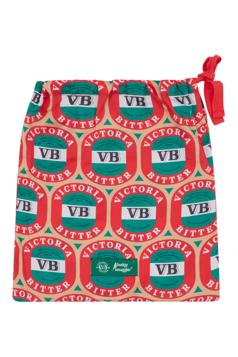 Adults Pyjama Set in VB 70s Red Label - Image 7