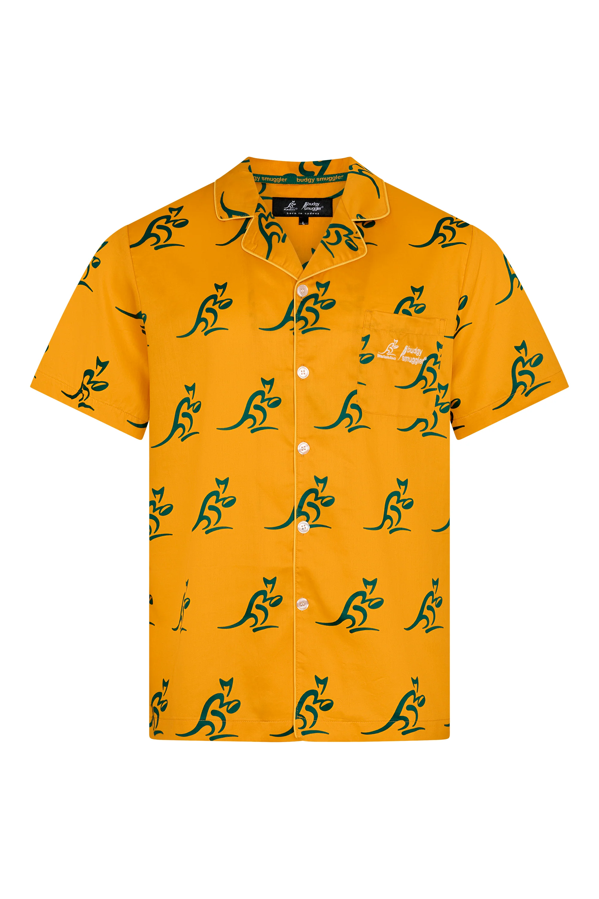 Adults Pyjama Set in Wallabies Logo - Image 6
