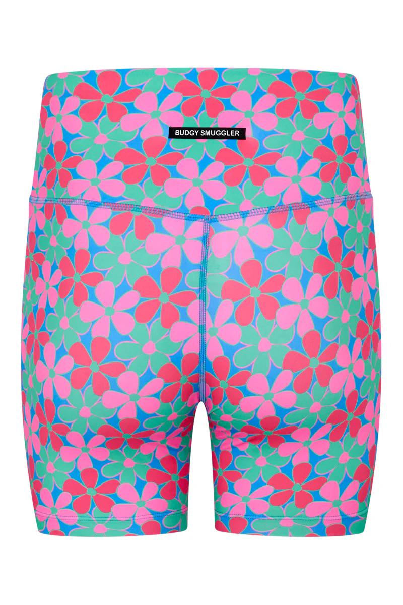 Booty Shorts 2.0 in Fluro Flowers 2.0 - Image 5