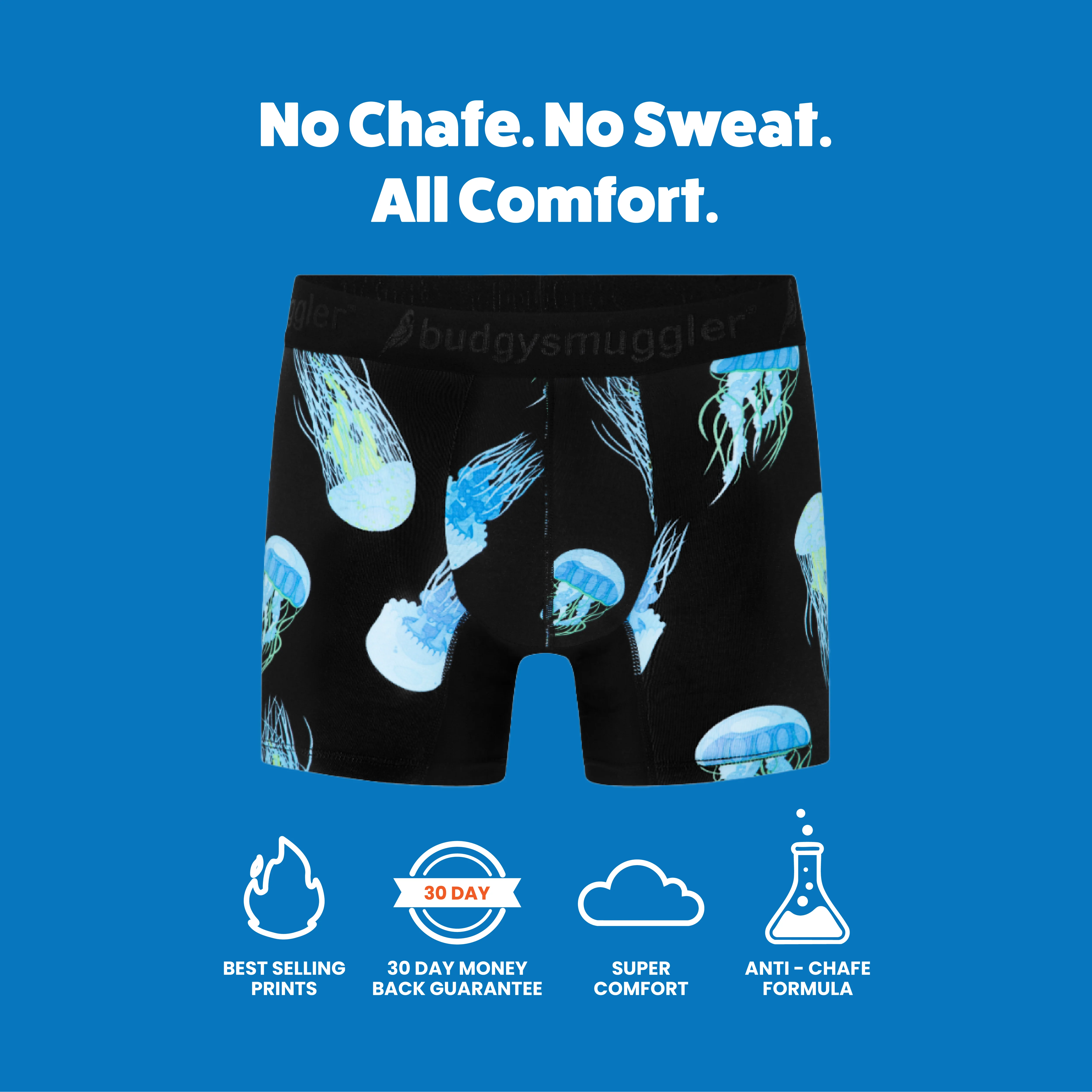 Men's Underwear Trunks in Box Jelly Fish - Image 3