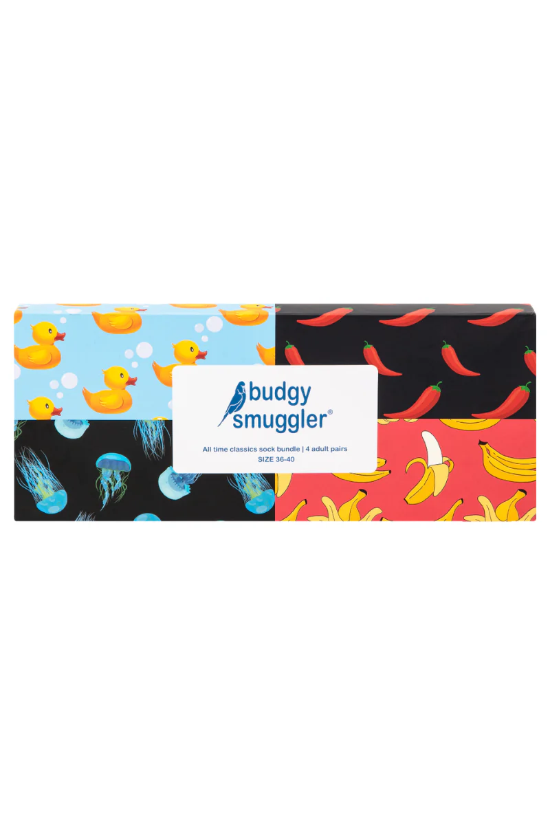 Budgy Socks 4 Pack - Image 4
