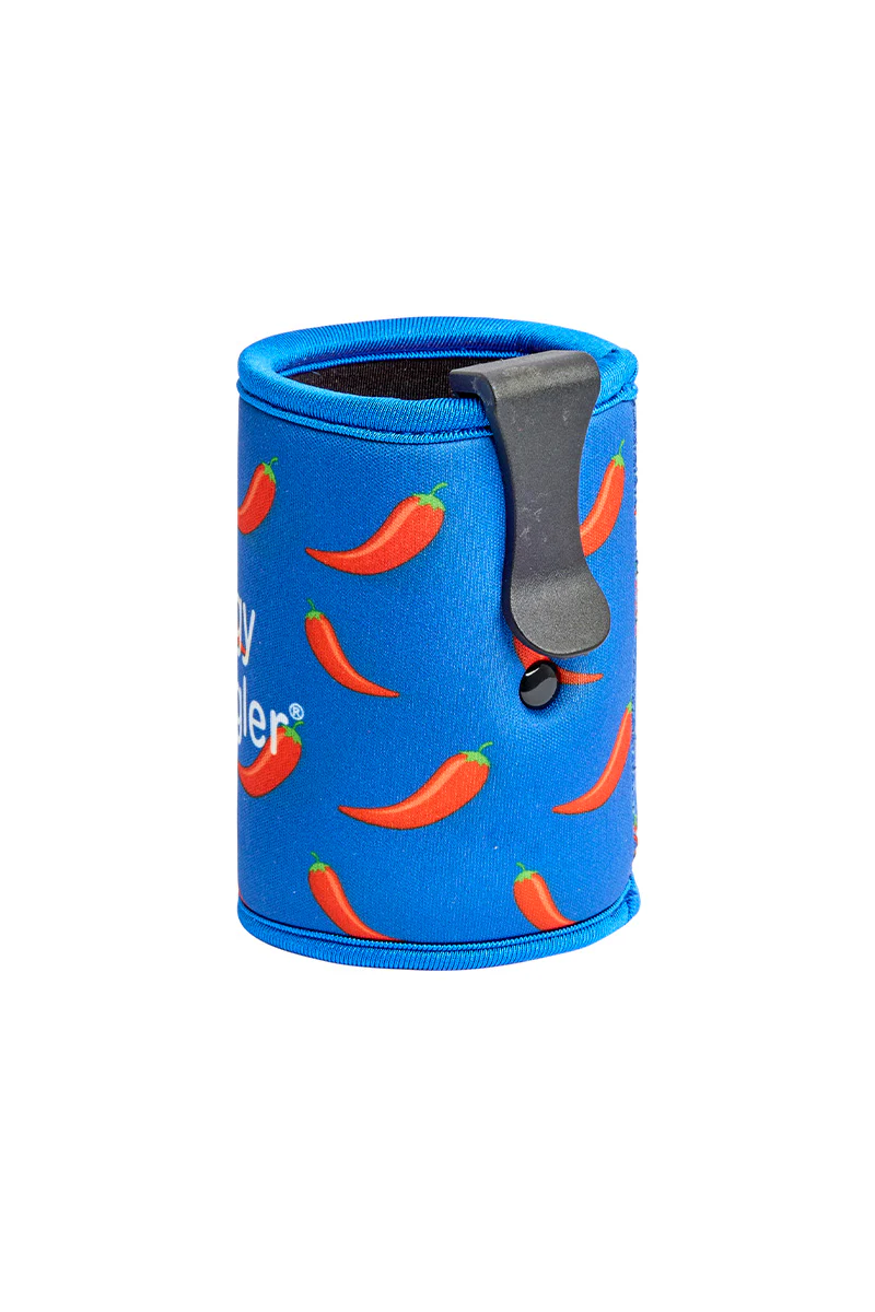 Stubby Holder in Chilli Willies with Clip - Image 2
