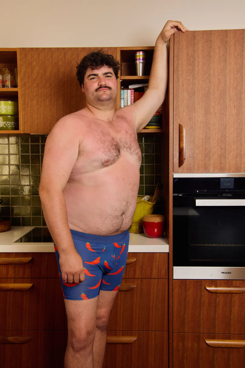 Men's Underwear Trunks in Chilli Willies - Image 4