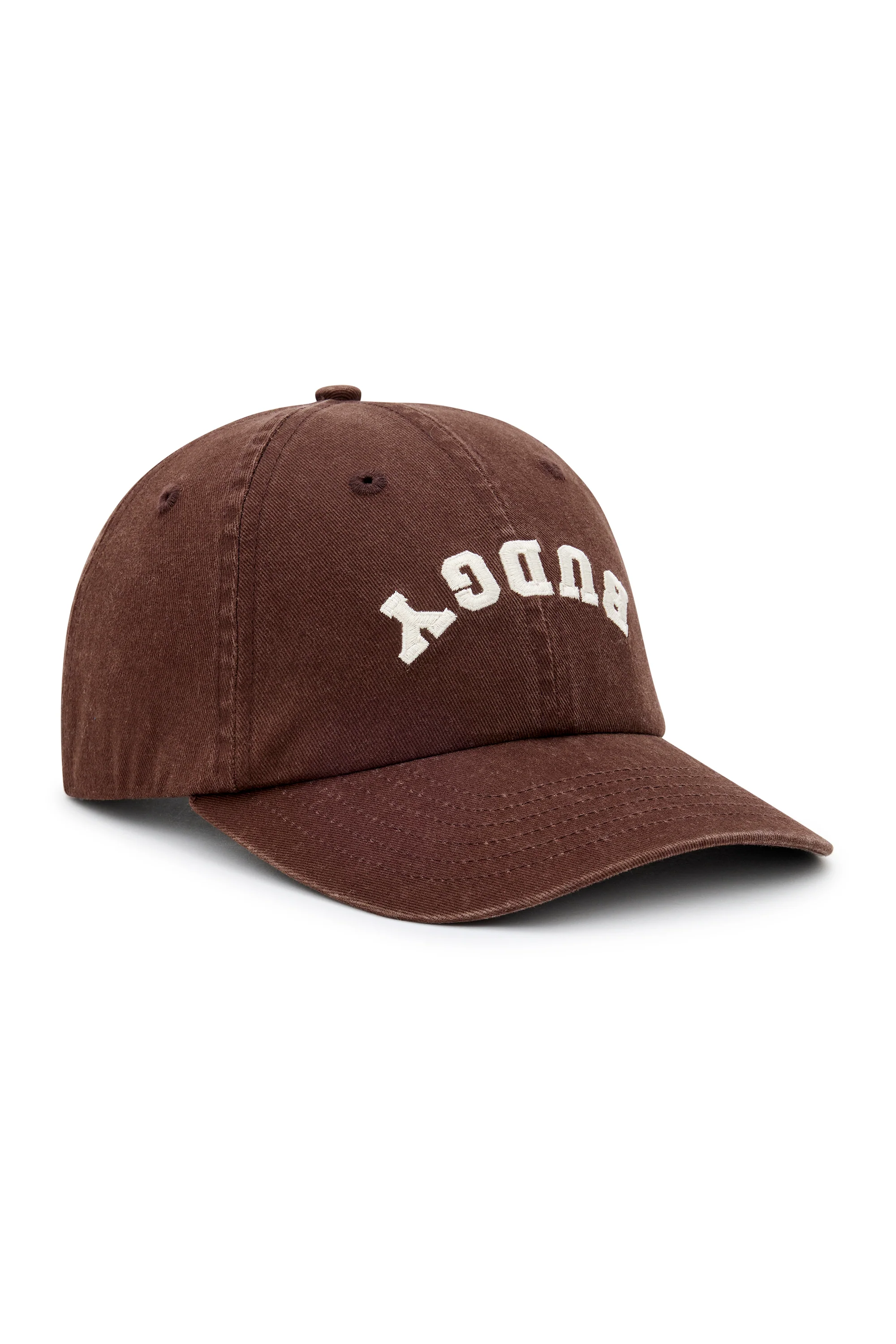 Dad Cap in Brown Upside Down Budgy - Image 2