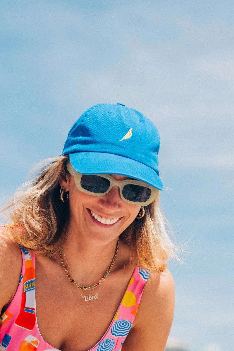 Dad Cap in Budgy Blue - Image 2