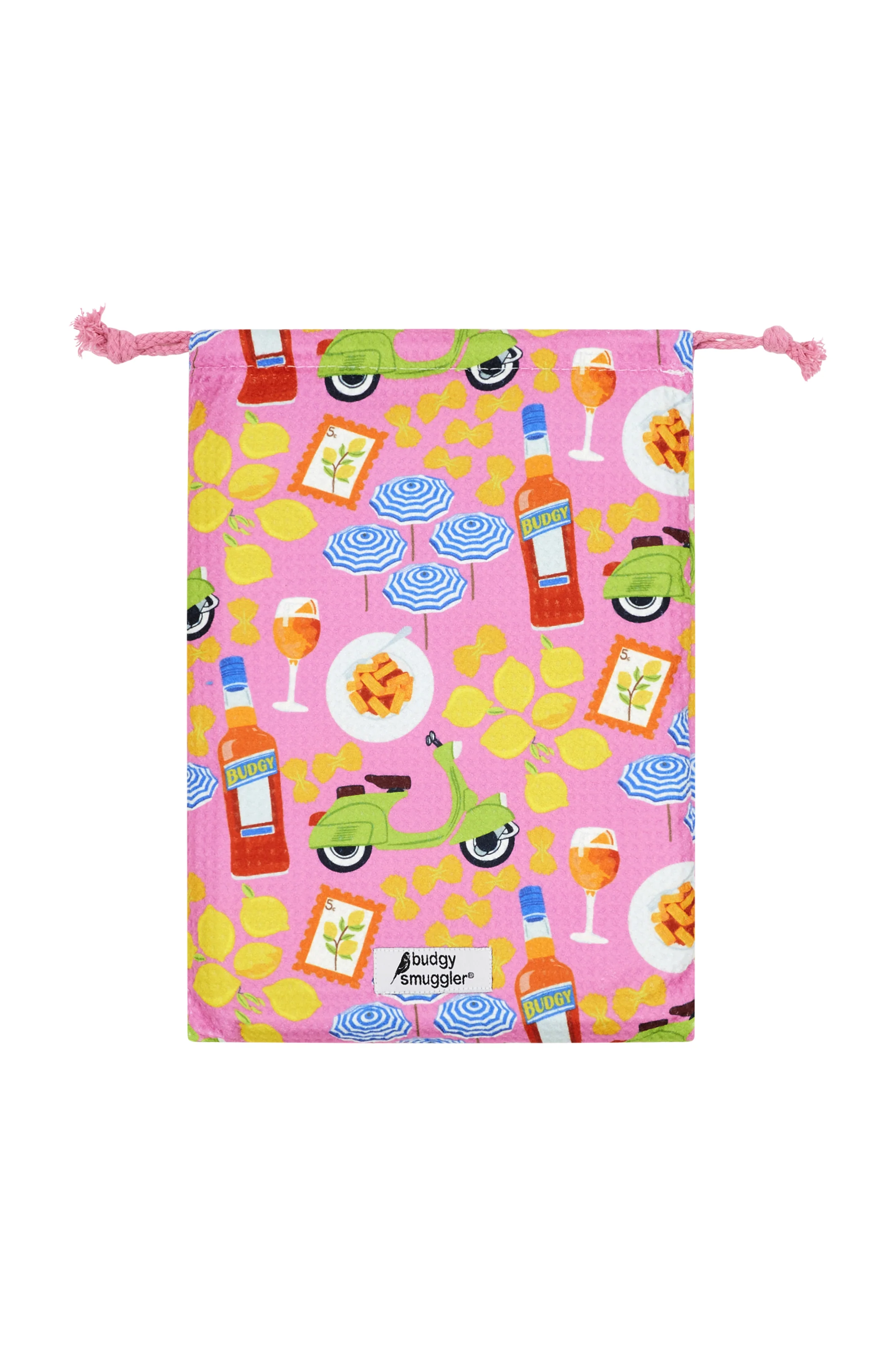 Double Sided Towel in Pink Amafi - Image 3