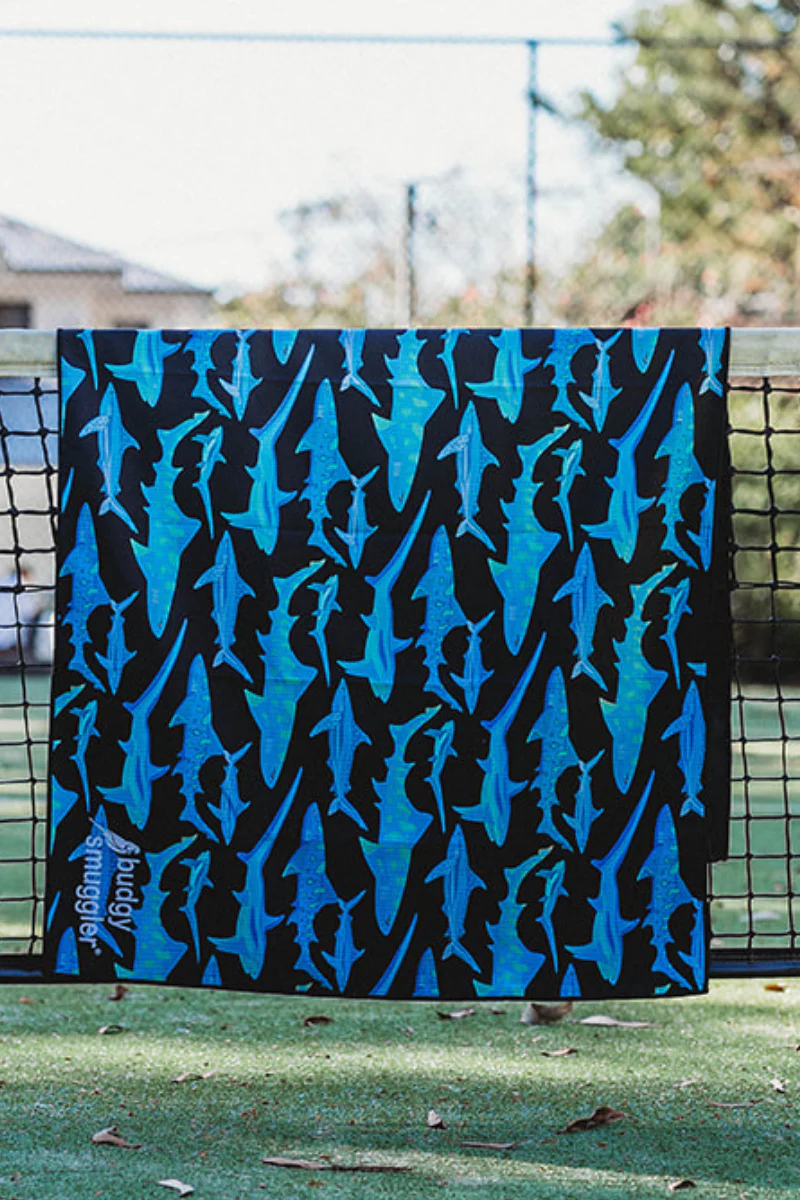 Double Sided Towel in Sharkie Shark - Image 3