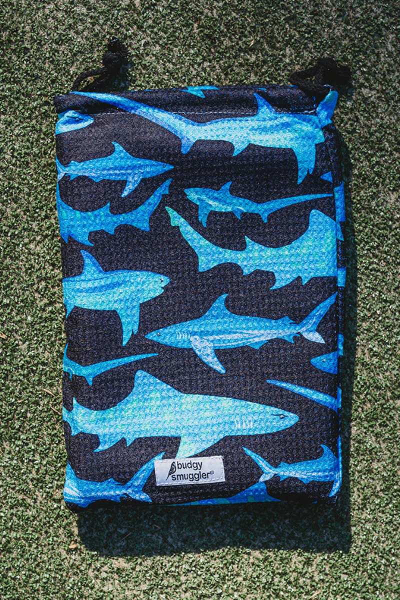 Double Sided Towel in Sharkie Shark - Image 4