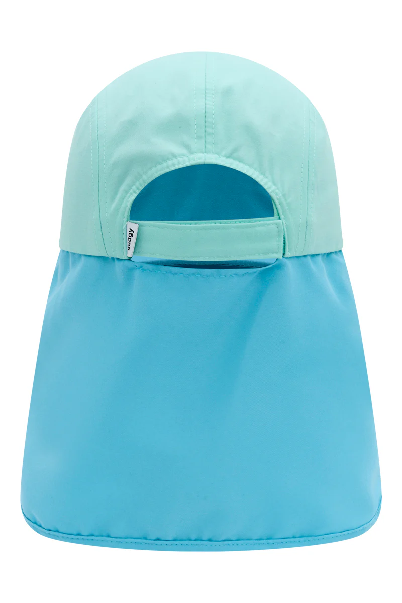Flap Hat in Blue - Image 5