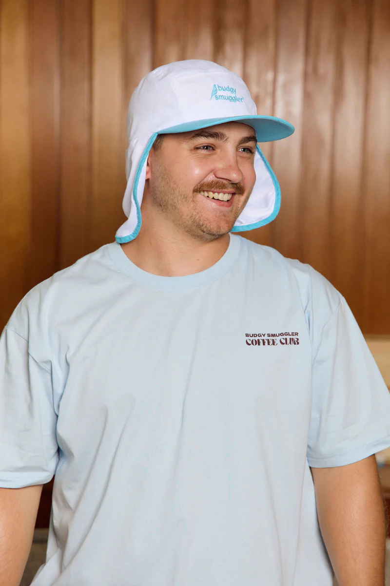 Flap Hat in White - Image 2