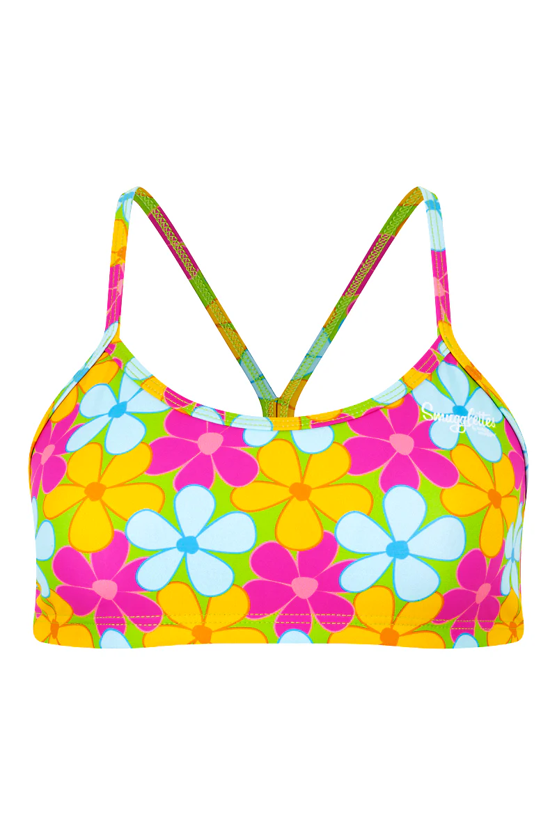 Freshwater Top in Fluro Flowers - Image 4