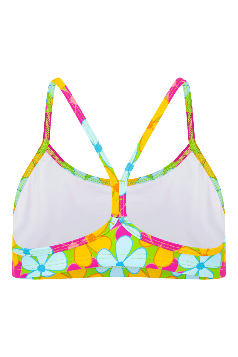 Freshwater Top in Fluro Flowers - Image 5