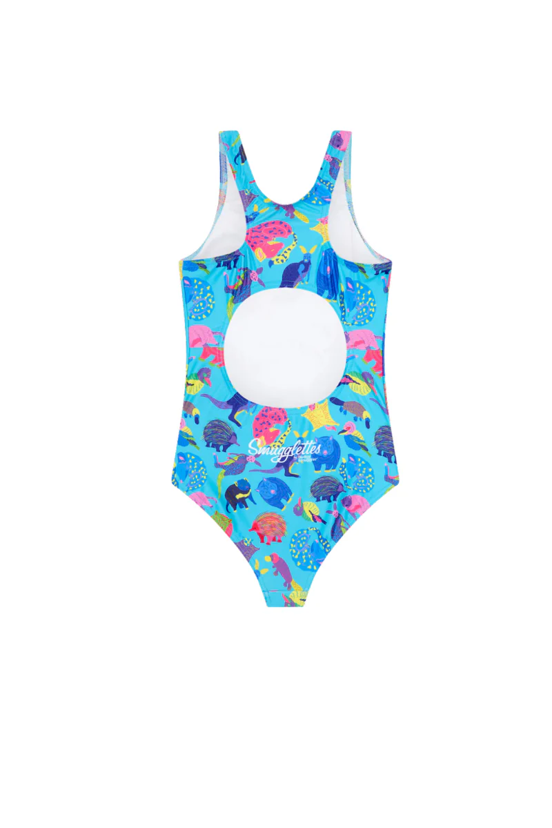 Girls Swim and Cap Bundle In Aussie Battlers - Image 3