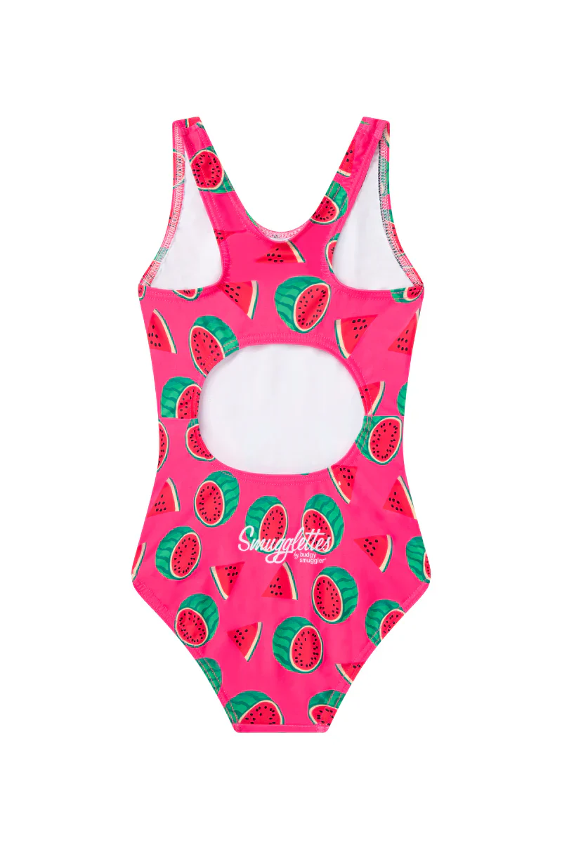 Girls Swim and Cap Bundle In Watermelon - Image 4