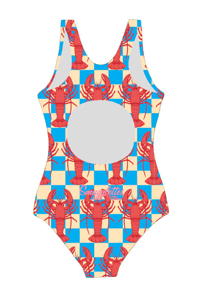 Girls One Piece in Lobstars - Image 2