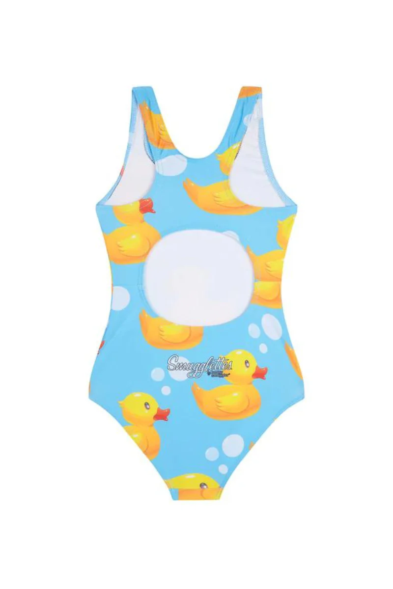 Girls One Piece in Rubber Ducks - Image 2