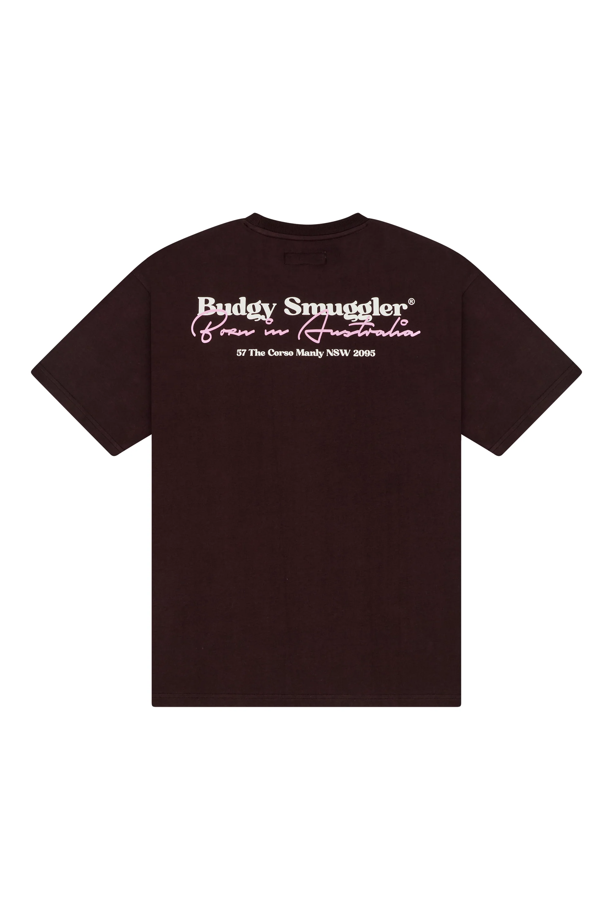 Heavyweight Brown Tee in Budgy - Image 3