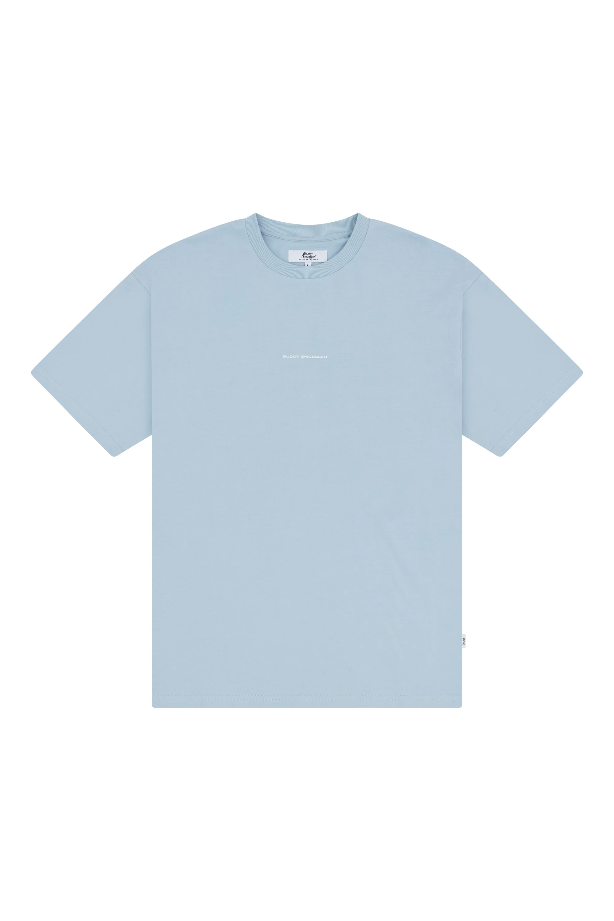 Heavyweight Light Blue Tee in Location - Image 5