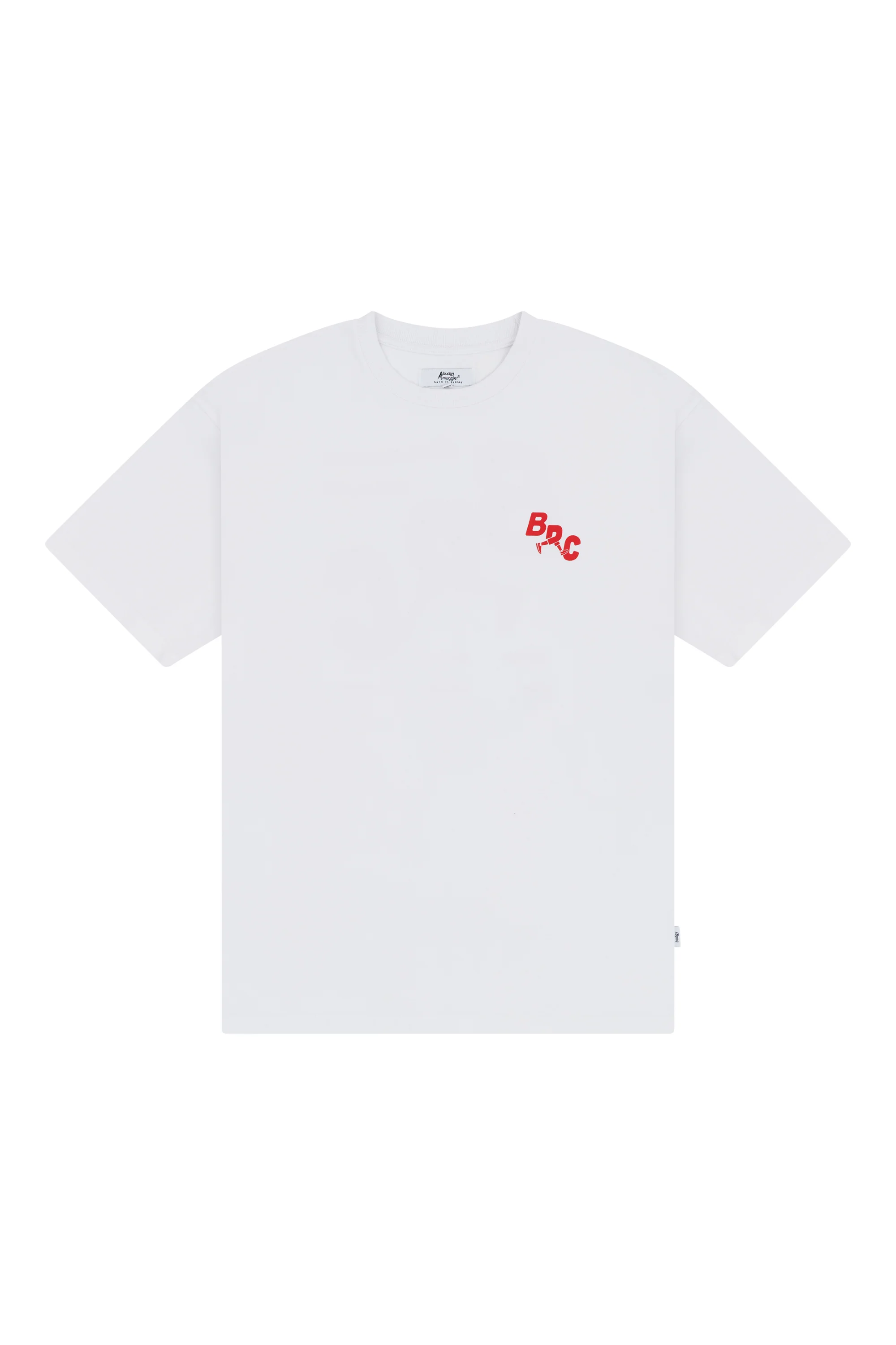 Heavyweight White Tee in Run Club - Image 4