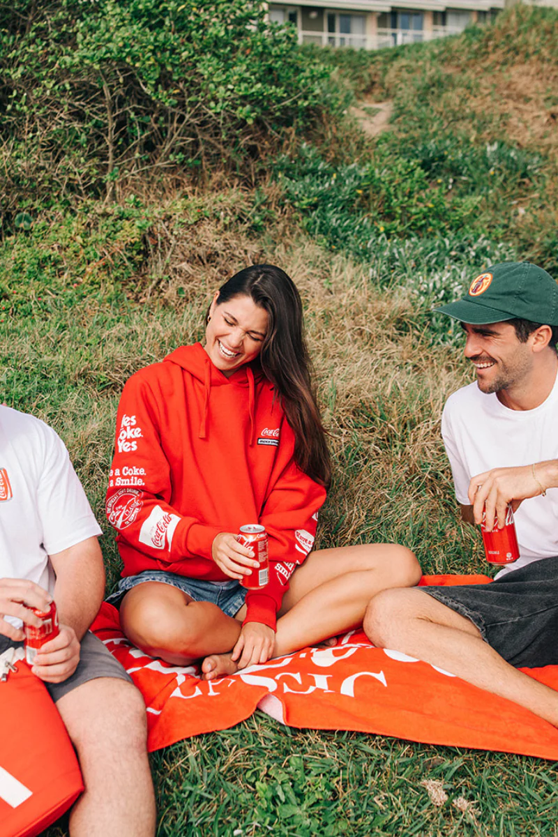Hoodie in Coca Cola - Image 5