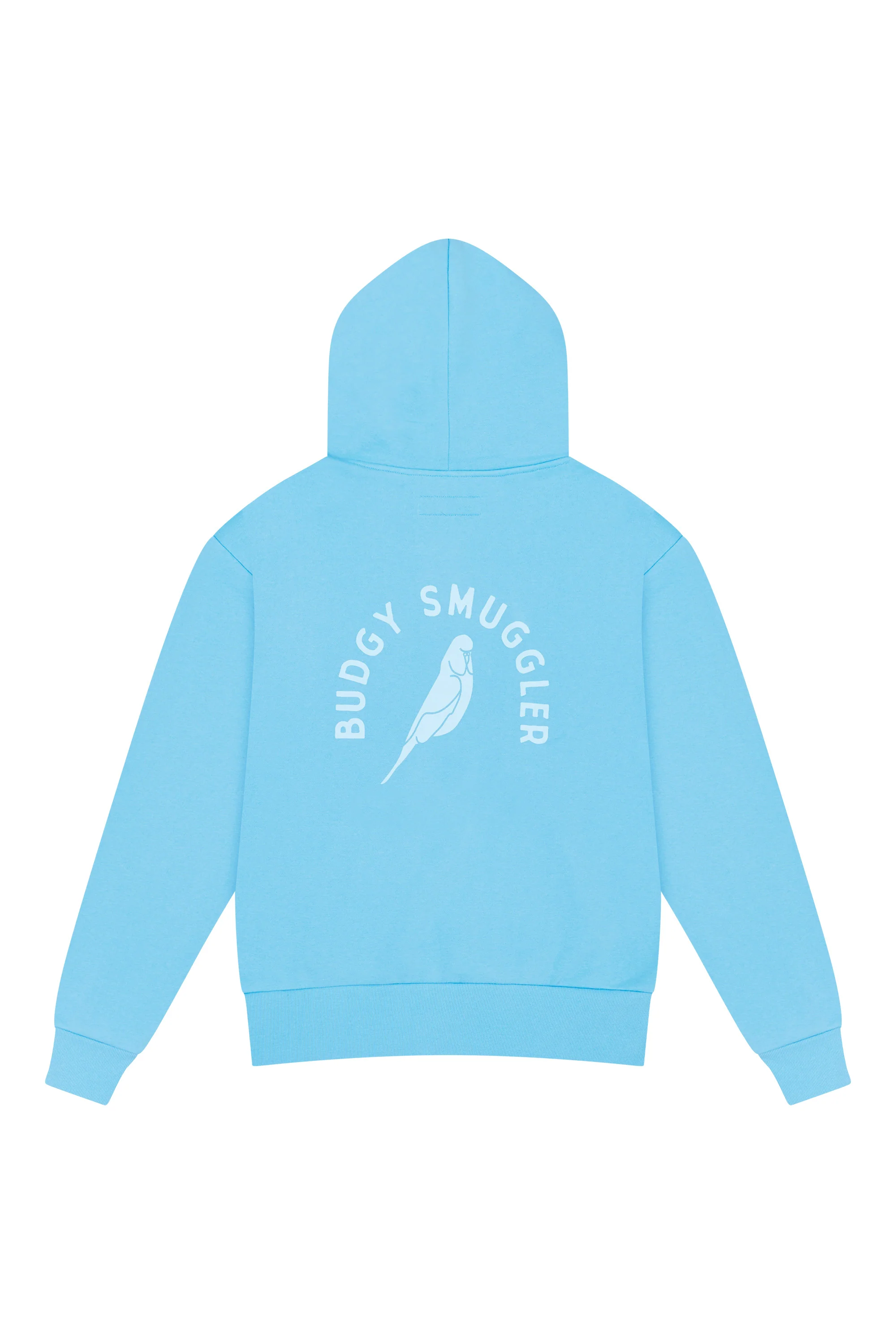 Hoodie in Light Blue Arch Logo - Image 4