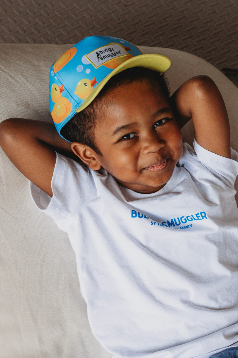Kids Cap in Rubber Ducks - Image 2