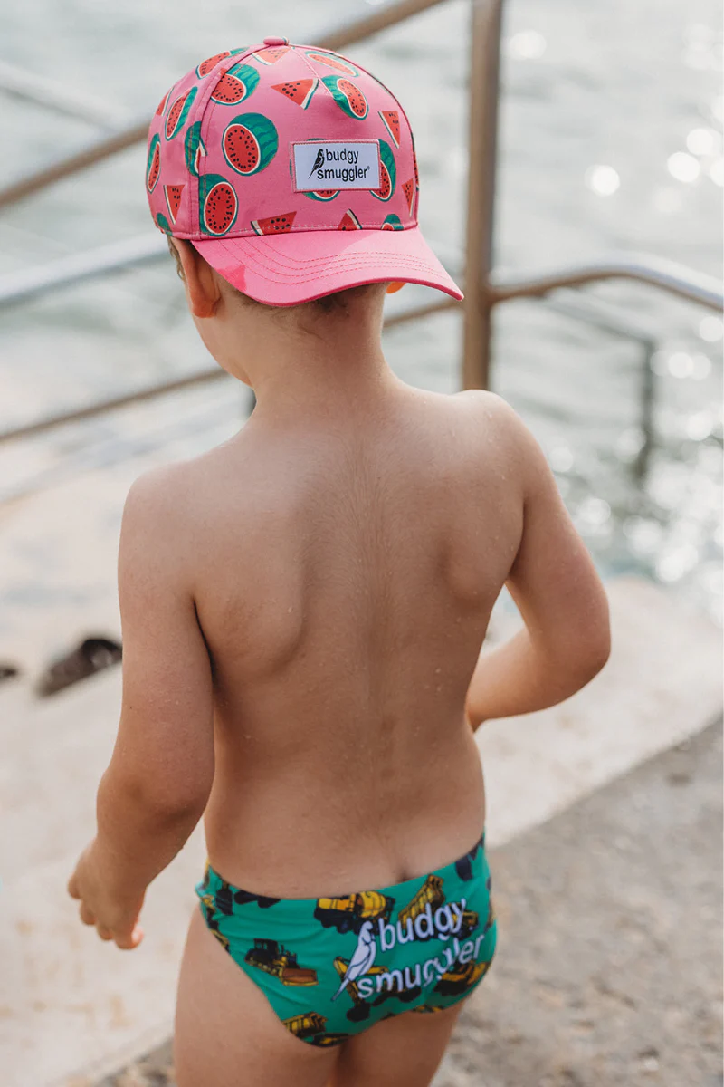 Kids Cap in Watermelon - Image 2