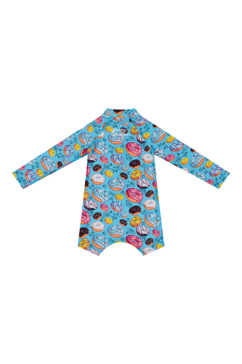 Kids Onesie Swim Bundle in Donuts 2.0 UPF 50+ - Image 7