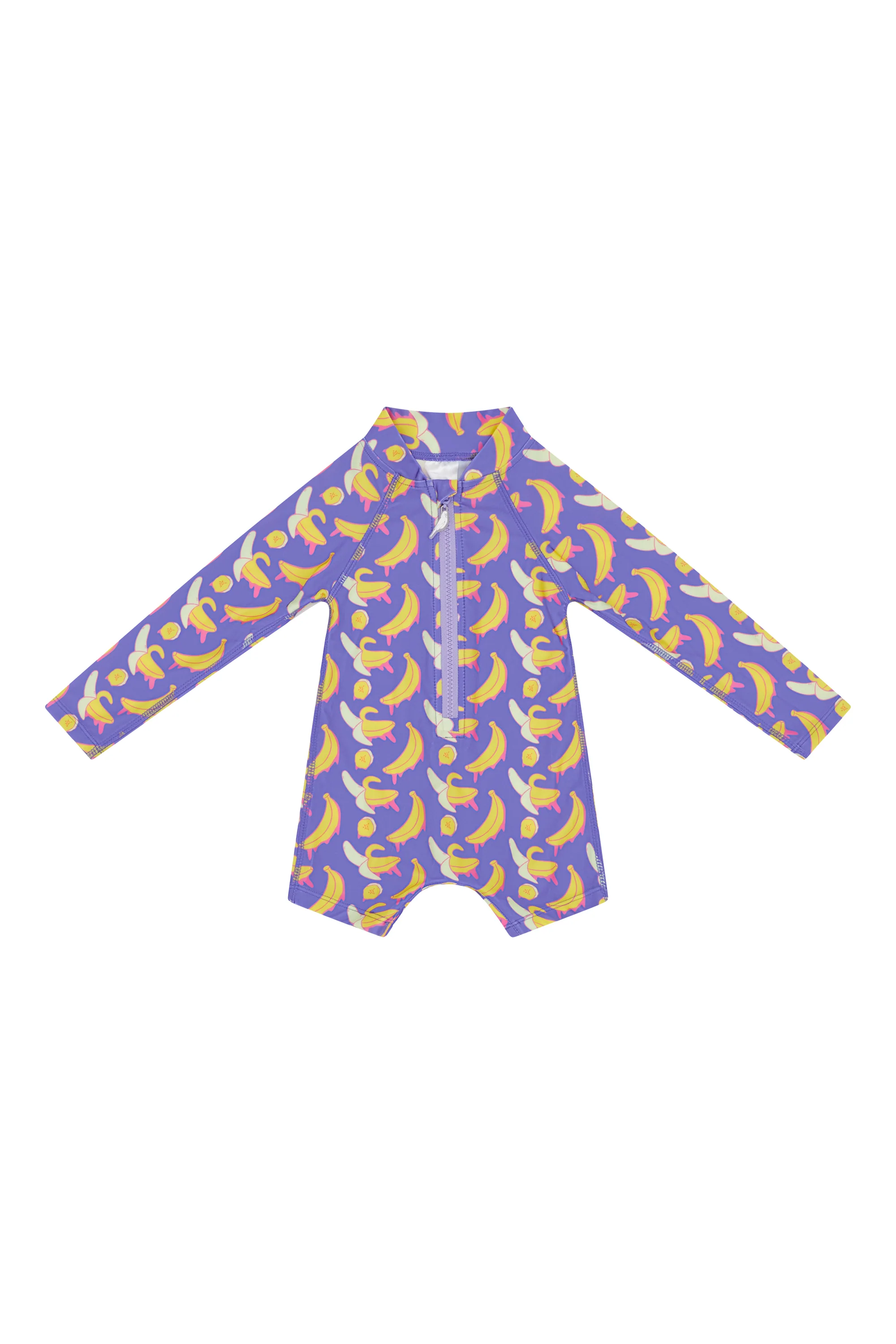 Kids Onesie Swim Bundle in Drippy Bananas UPF 50+ - Image 4