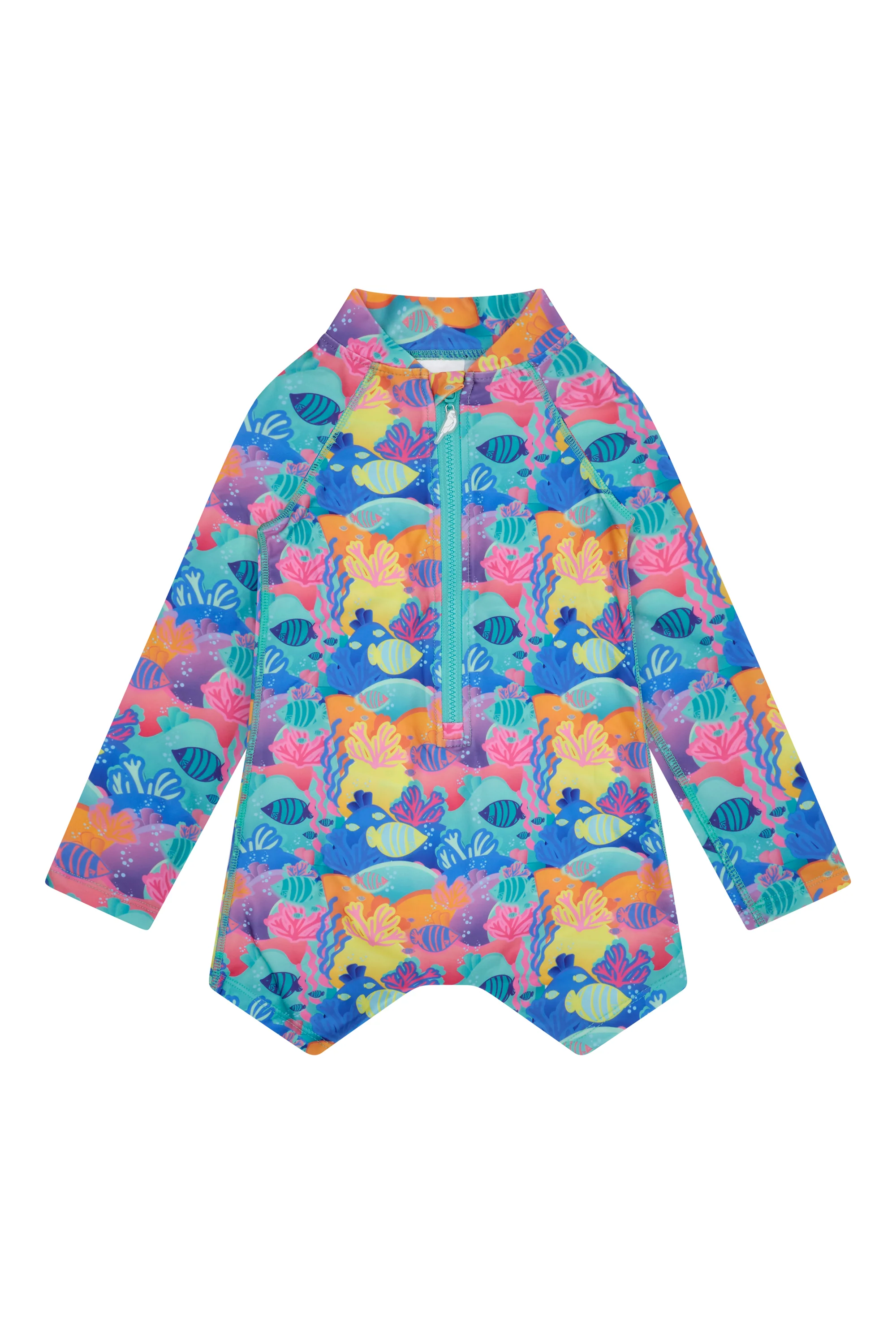 Kids Onesie Swim Bundle in Reef-reshing  UPF 50+ - Image 3