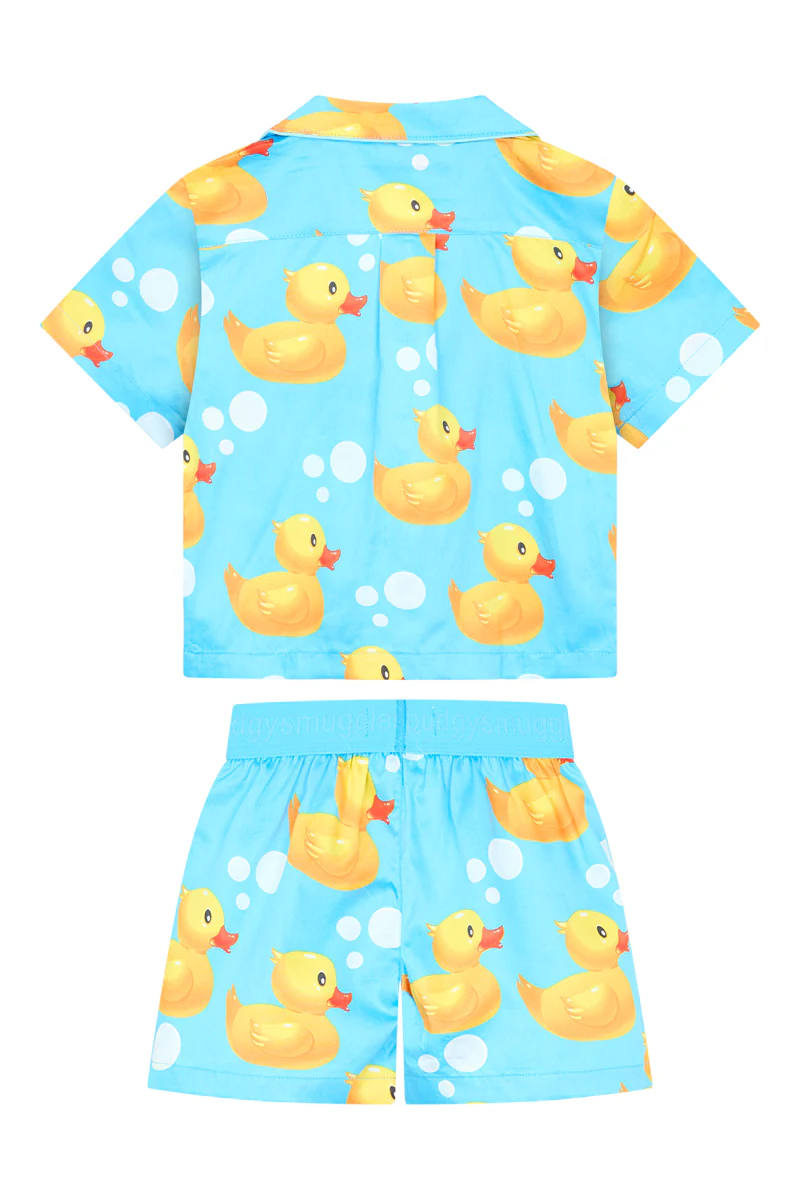 Kids Pyjama Set in Rubber Ducks - Image 2