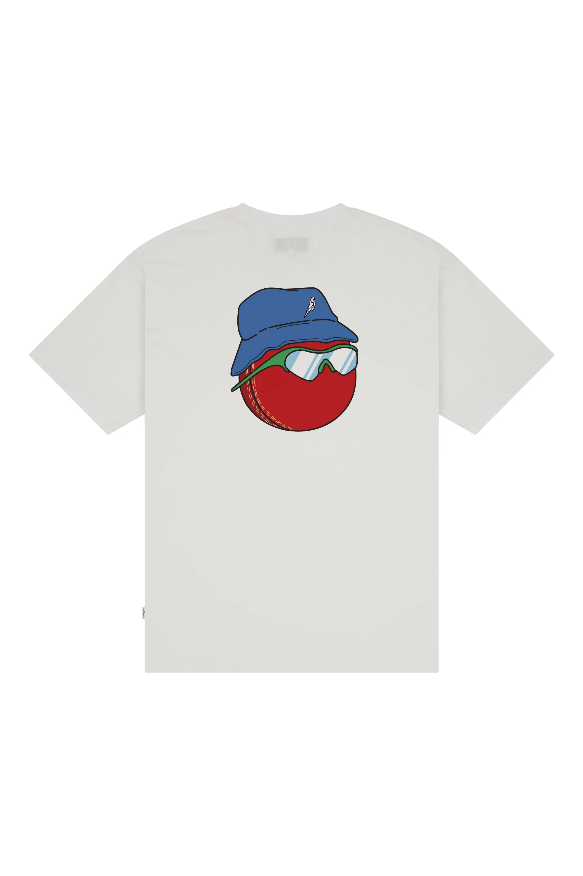 Lightweight White Tee with Fast Bowlers - Image 5
