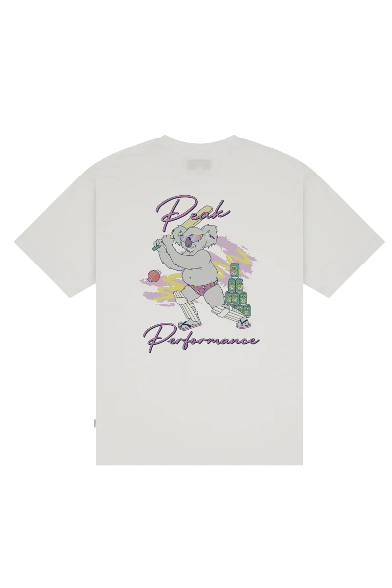 Lightweight White Tee with Peak Performance - Image 2