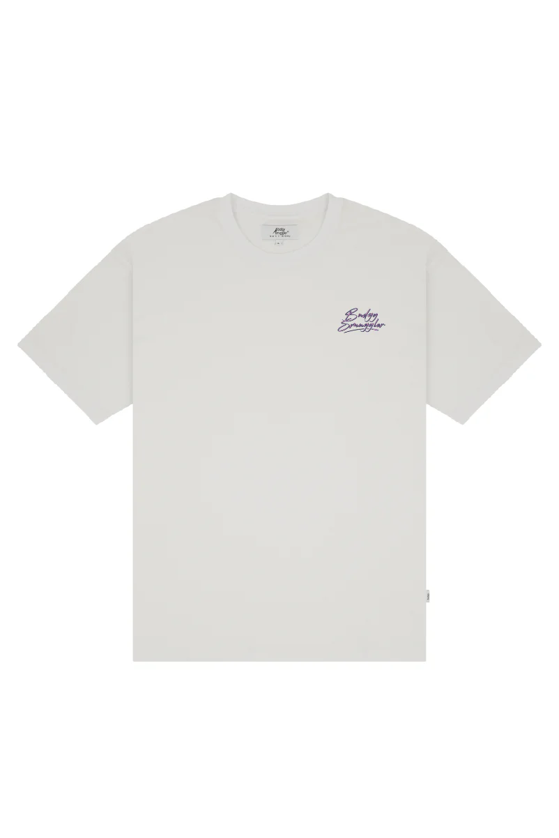 Lightweight White Tee with Peak Performance - Image 4
