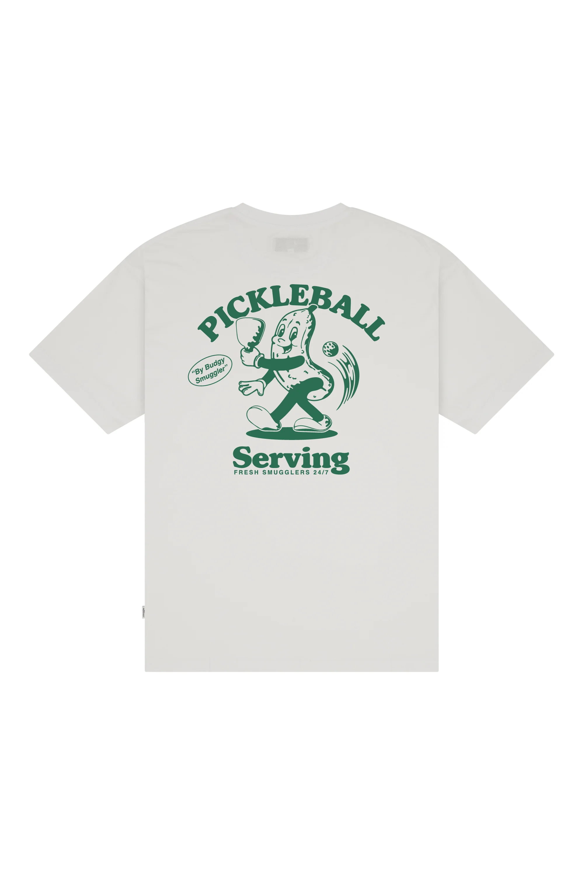 Lightweight White Tee with Pickleball - Image 3