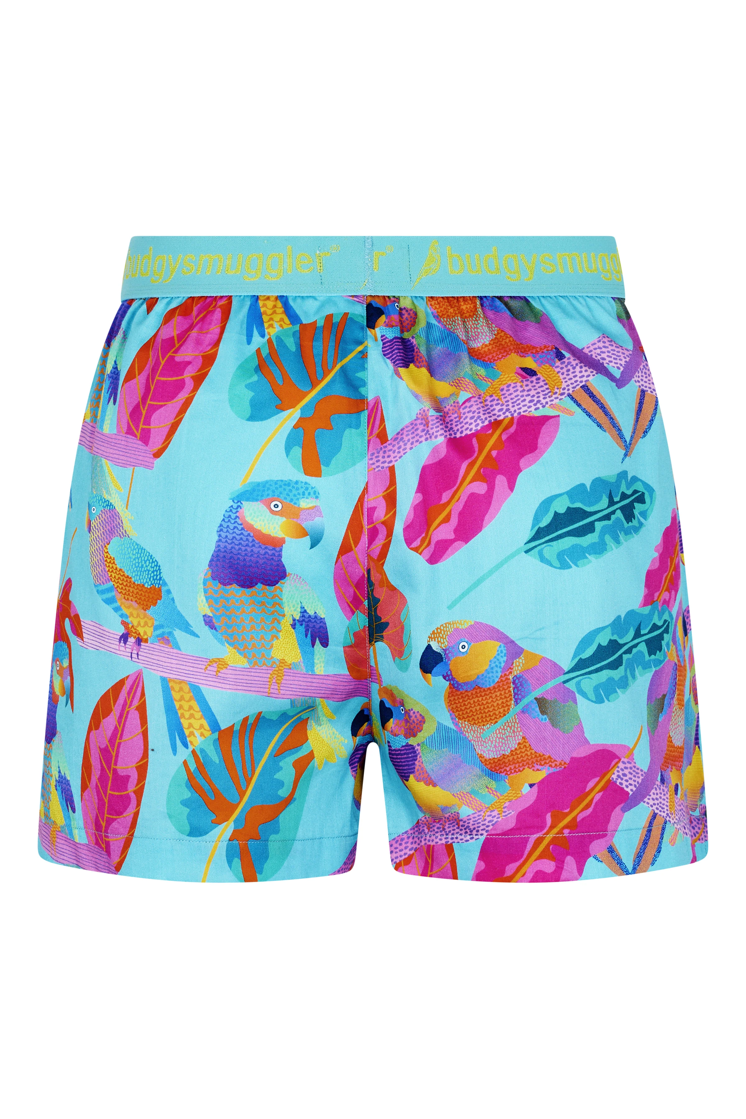 Men's Pyjama Bottoms in Techno Parrots - Image 3
