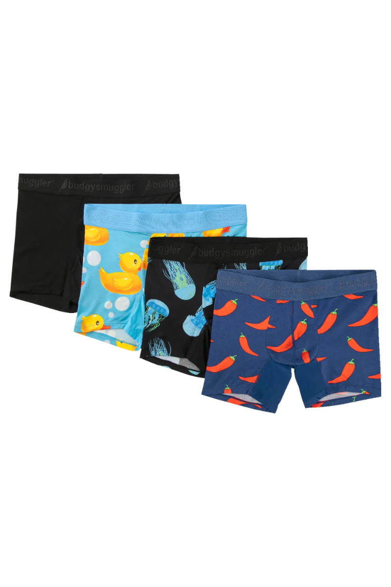 Men's Underwear Trunks 4 Pack in Classic - Image 2