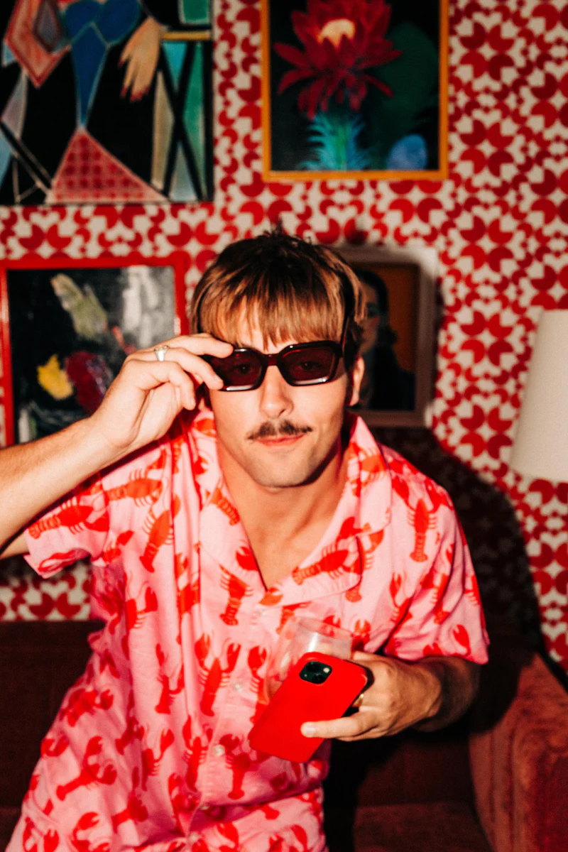 Men's Pyjama Set in Lobsters - Image 9