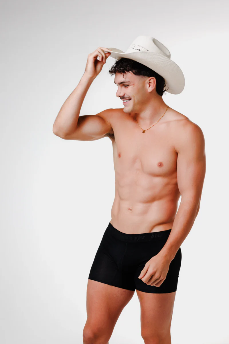 Men's Underwear Trunks in Black - Image 8
