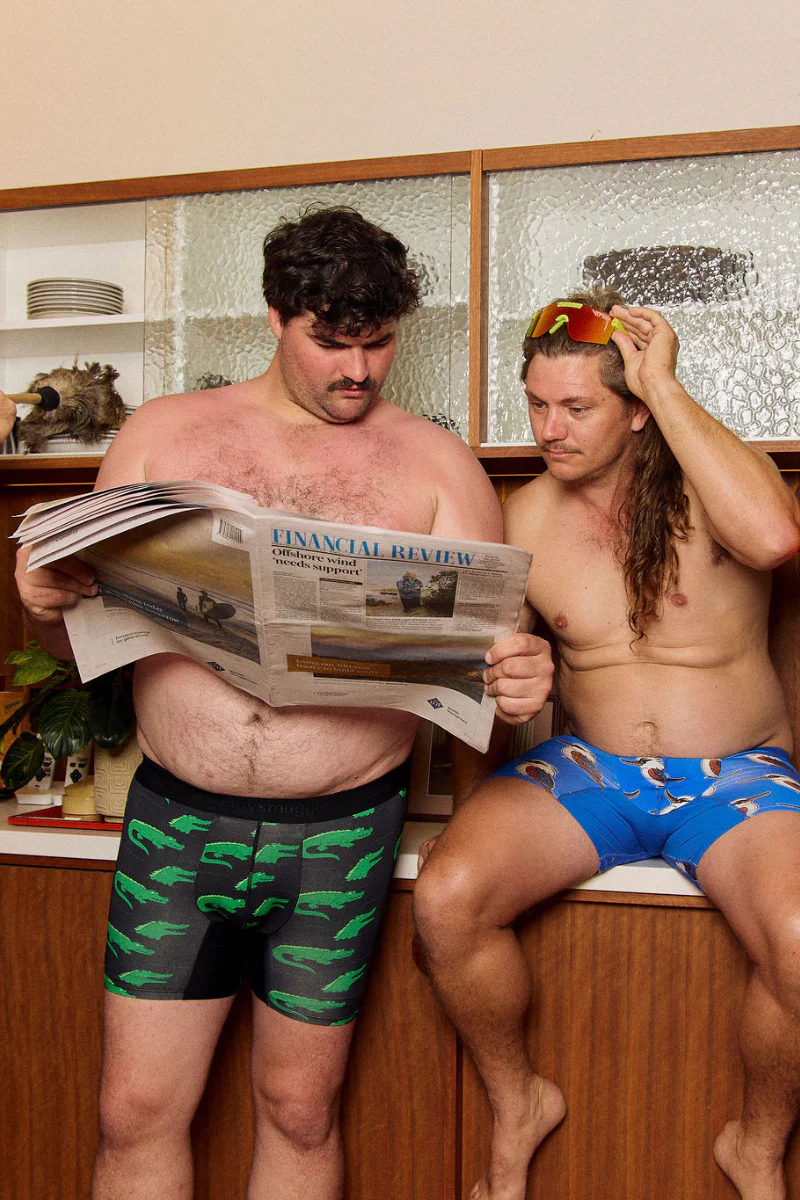 Men's Underwear Trunks in Black Crocs - Image 5