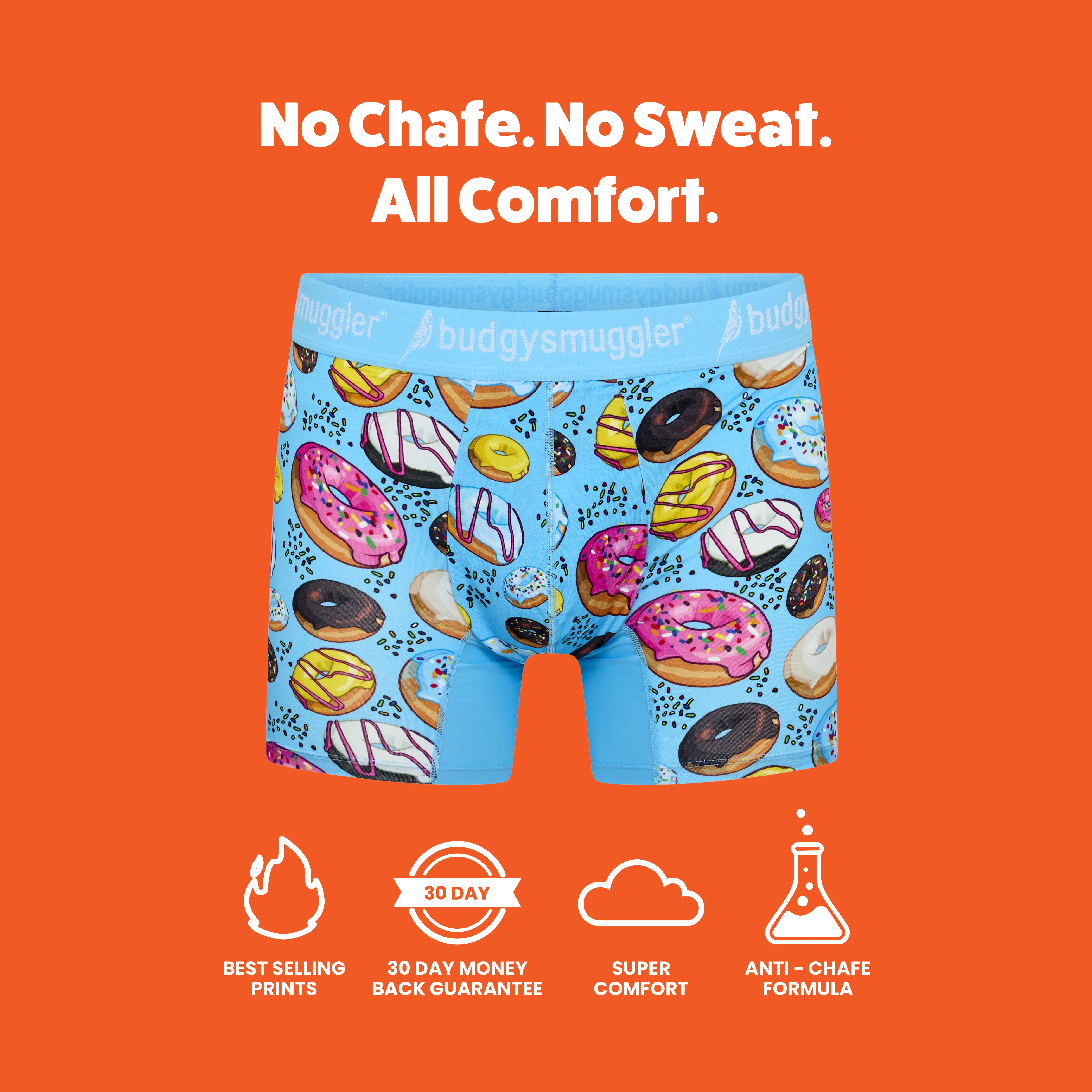 Men's Underwear Trunks in Donuts - Image 3