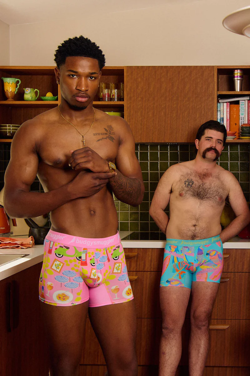Men's Underwear Trunks in Pink Amalfi - Image 6