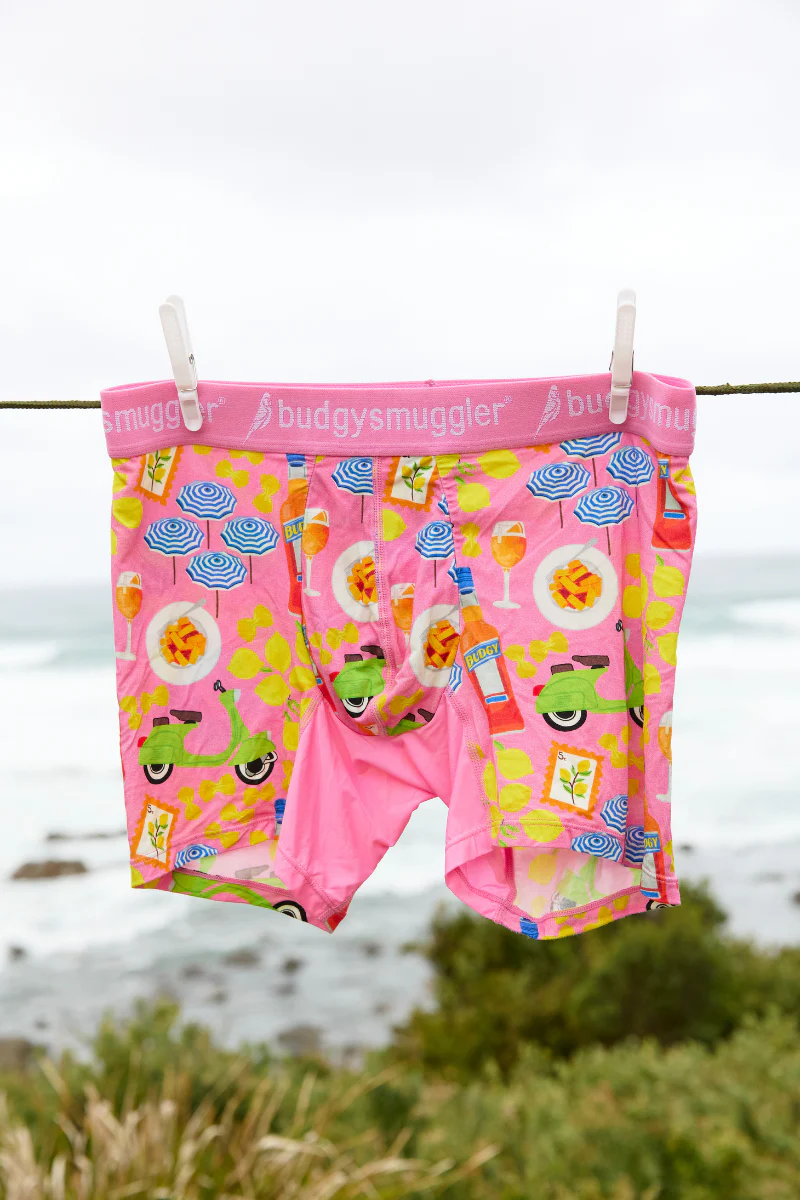 Men's Underwear Trunks in Pink Amalfi - Image 8