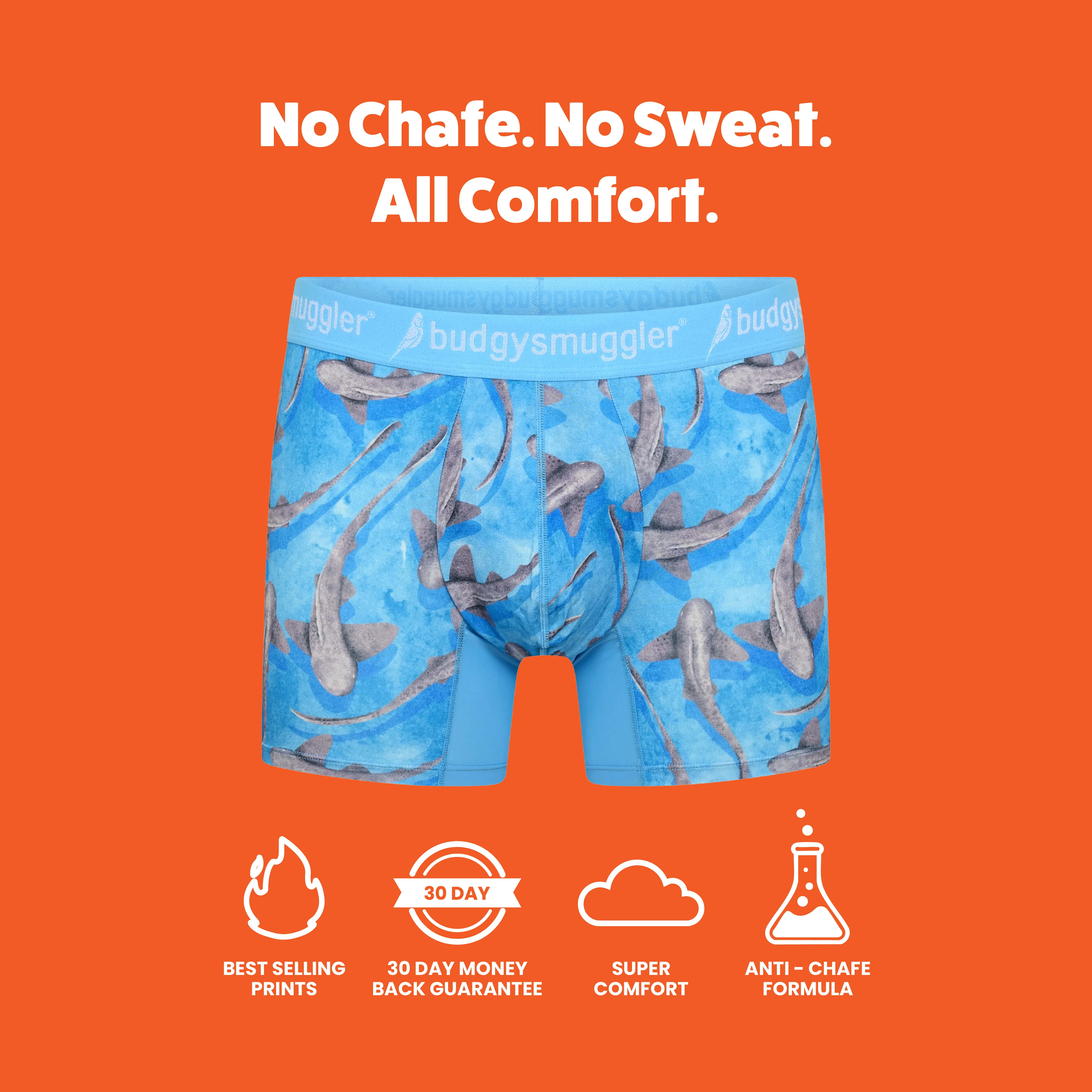 Men's Underwear Trunks in Techno Parrots - Image 3