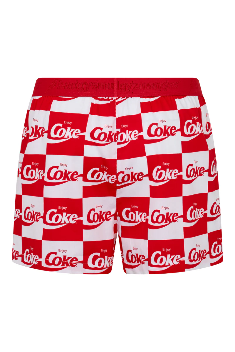 Pyjama Bottoms in Coke Squares - Image 2