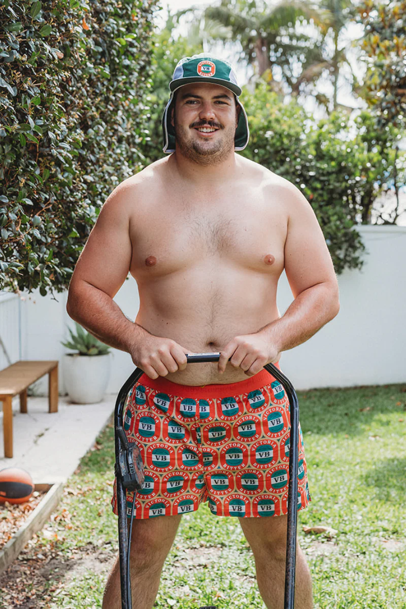 Pyjama Bottoms in VB 70s Red Label - Image 2